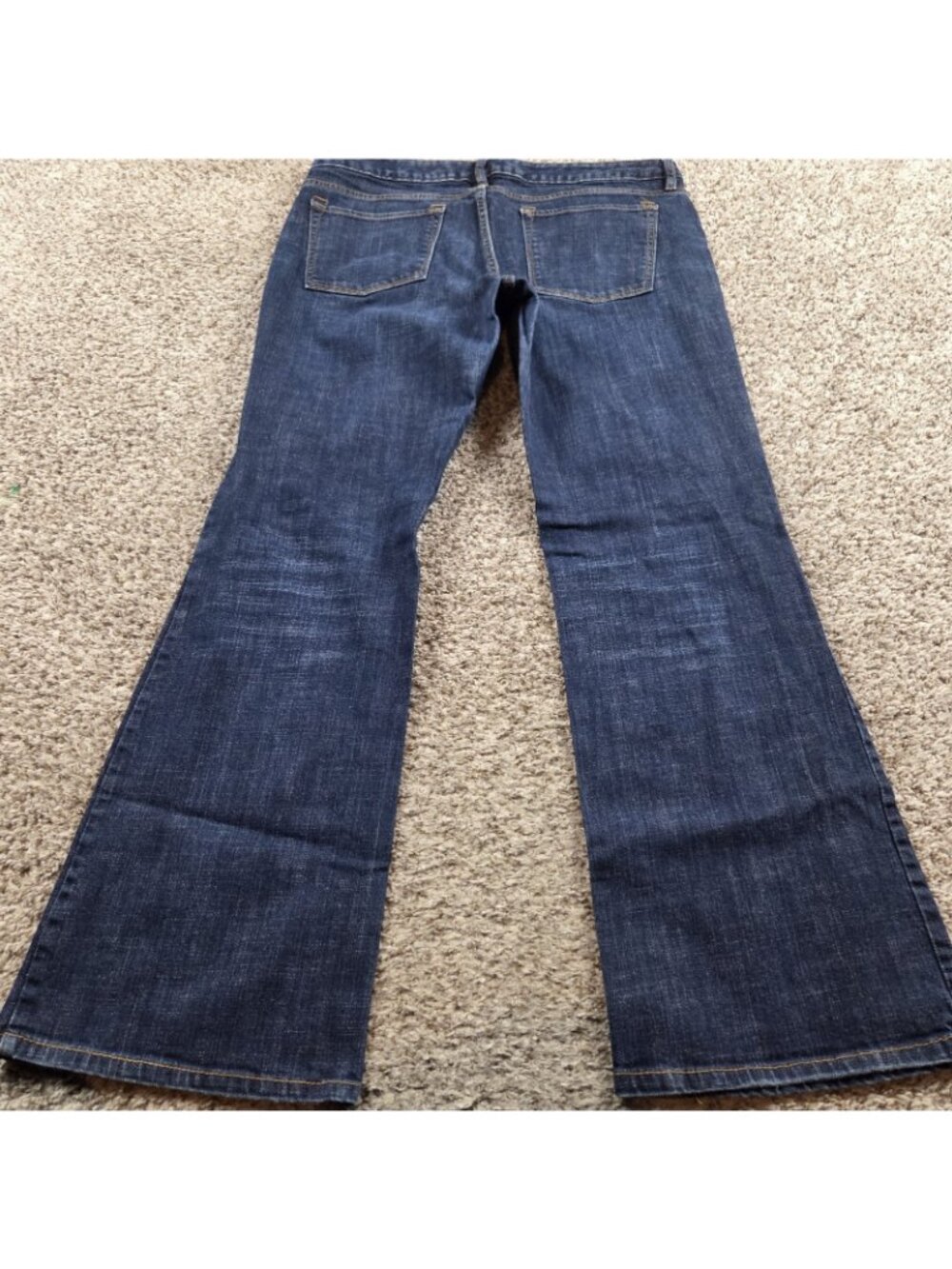 Banana Republic Jeans Womens 14 Bootcut Dark Wash Pocket Denim Pants - Picture 6 of 7